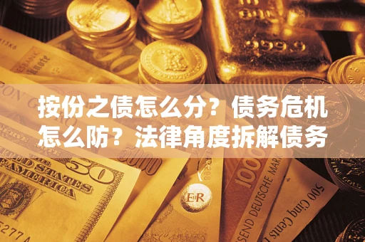 武汉按份之债怎么分？债务危机怎么防？法律角度拆解债务分配与风险自保指南