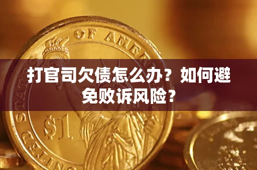 武汉打官司欠债怎么办？如何避免败诉风险？