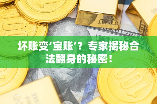 武汉坏账变‘宝账’？专家揭秘合法翻身的秘密！