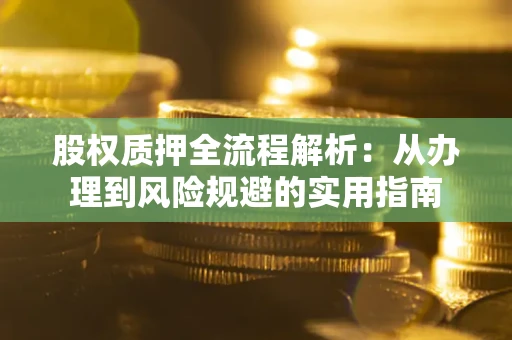 武汉股权质押全流程解析：从办理到风险规避的实用指南
