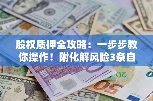 武汉股权质押全攻略：一步步教你操作！附化解风险3条自救法则