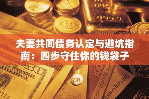 武汉夫妻共同债务认定与避坑指南：四步守住你的钱袋子