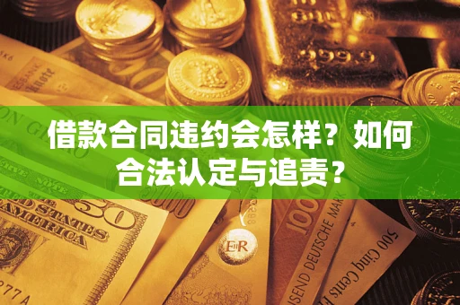 武汉借款合同违约会怎样？如何合法认定与追责？