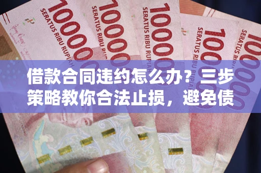 武汉借款合同违约怎么办？三步策略教你合法止损，避免债务危机升级