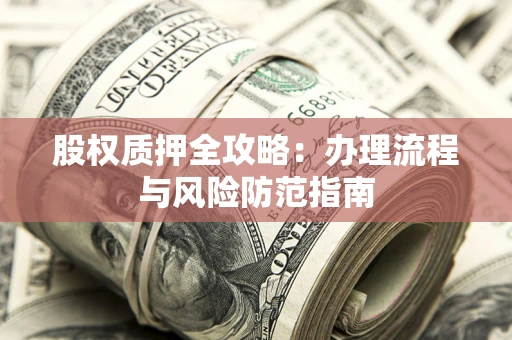 武汉股权质押全攻略：办理流程与风险防范指南